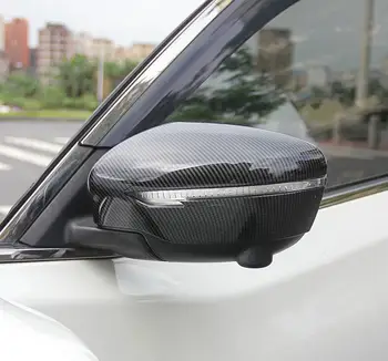 

ABS Carbon fibre For Nissan Murano 2015 2016 2017 2018 2019 Car rearview mirror cover cover trim accessories car styling 2pcs