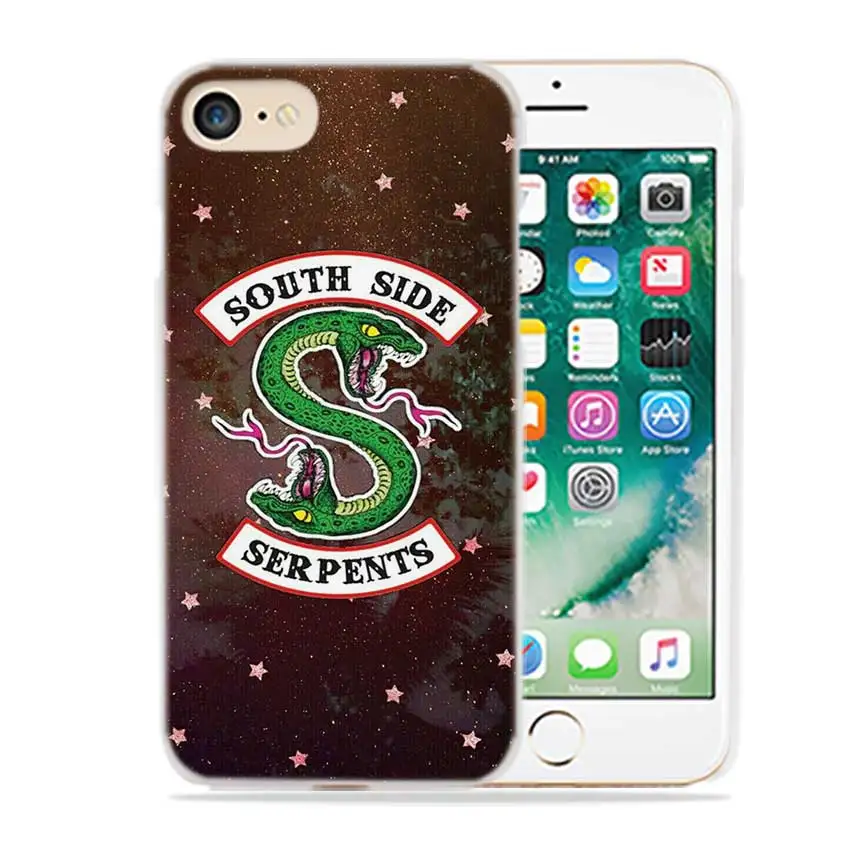 BINFUL iphone case cover transparent coque for iPhone X XR XS Max 8 7 6s 6 Plus 5 5s 5c SE 4s 4 American TV Riverdale