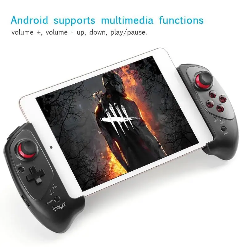 Беспроводной джойстик Red Bat Bluetooth гладкая игровая площадка для телефона Android/IOS/Switch/Win/7/8/10