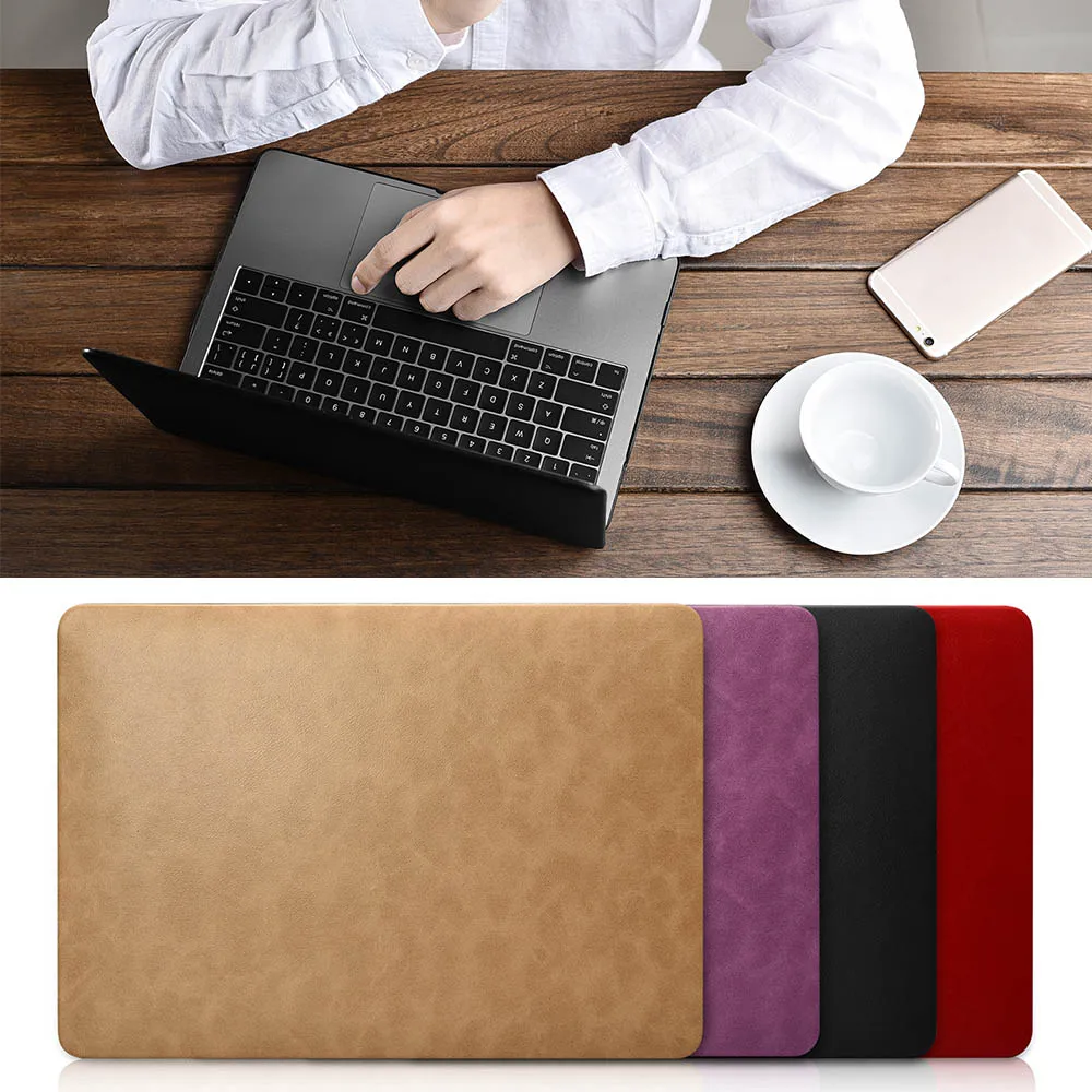 Tablet Laptop Case for MacBook 13 Inch PU Leather Ultra Slim Cover Full