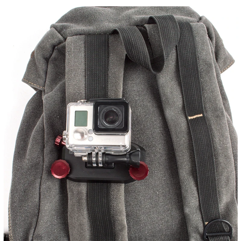 Nylon Backpack clip Waist Belt Button Mount Buckle Clip Adapter for Gopro Hero6543XiaomiYISJCAM Action Camera Accessories (4)