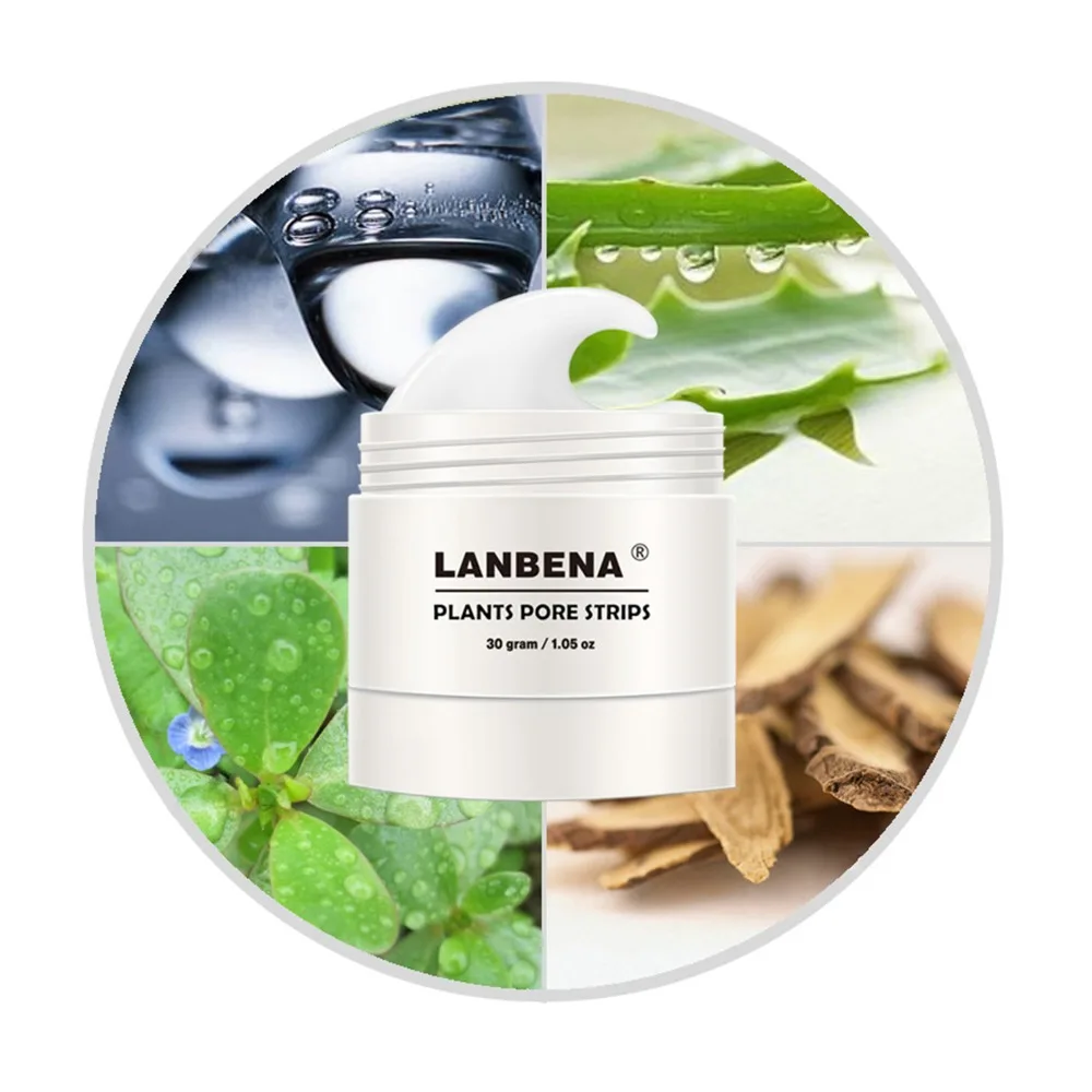 30g Blackhead Remover Nose Mask Pore Strip Black Mask Peeling Acne Treatment Deep Cleansing Face Mask Oil Control Skin Care