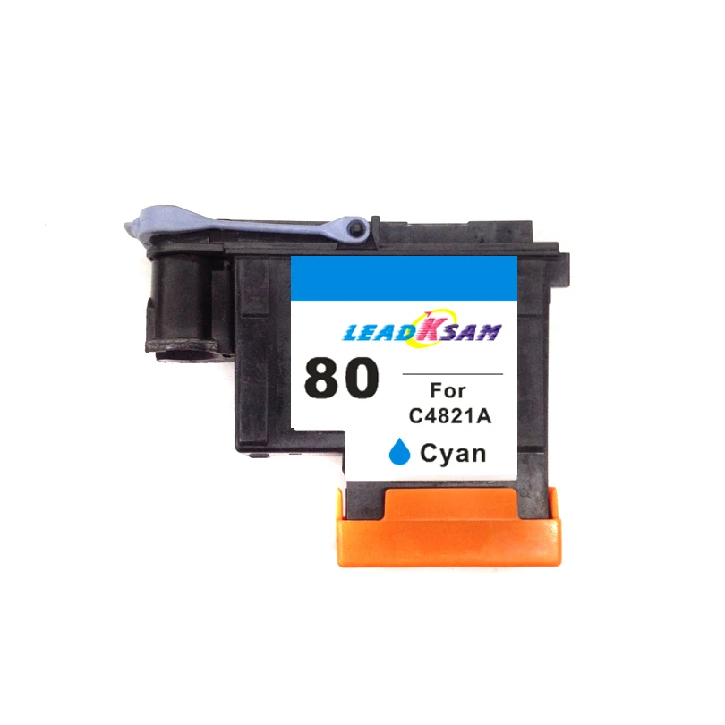 Совместима с печатающей головкой hp80 Cyan Compitable C4821A для головки 80 чернильных
