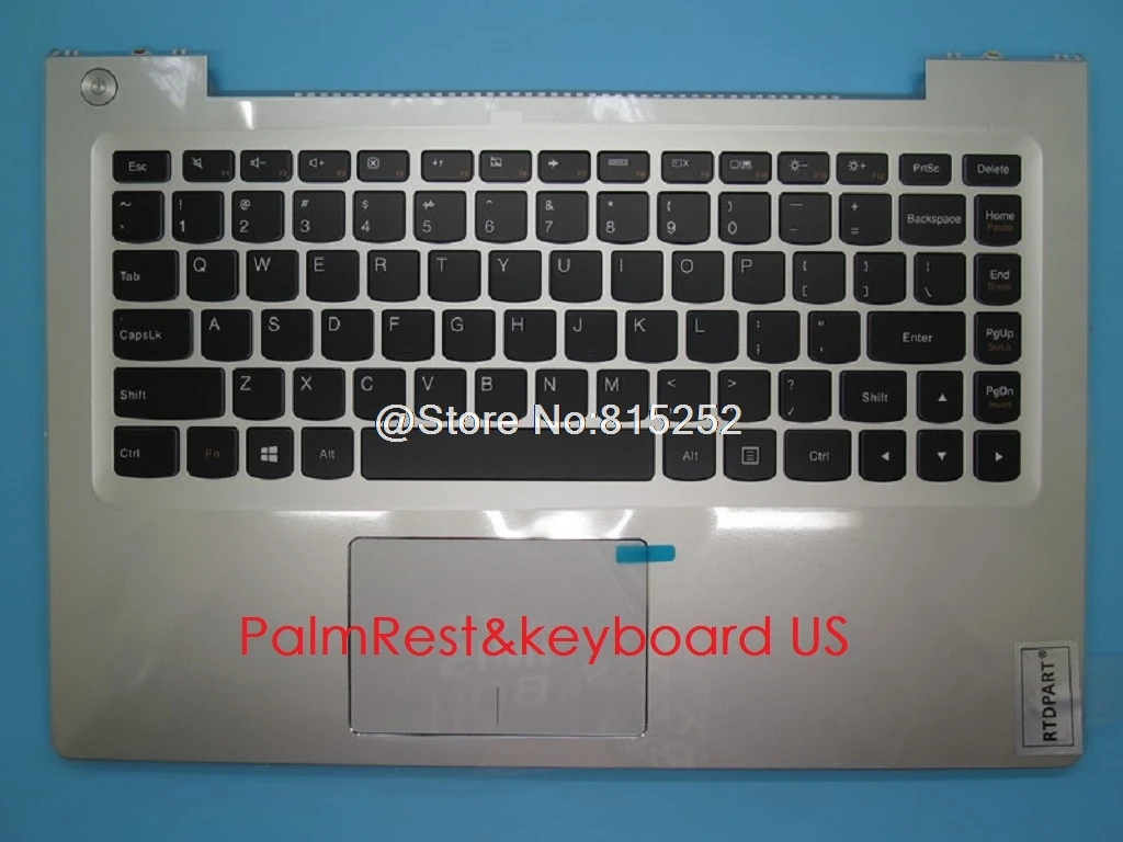 Упор для рук и клавиатура Lenovo U330P U330 Touch U330T Германия GR английский США Россия RU