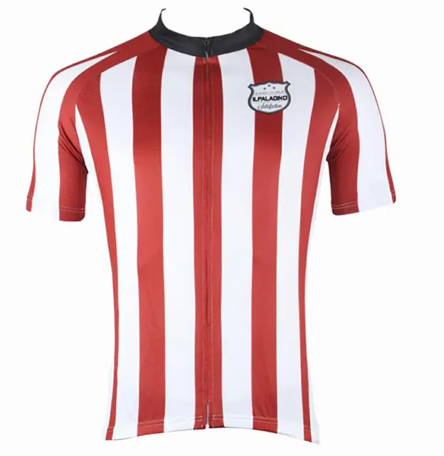 red and white cycling jersey