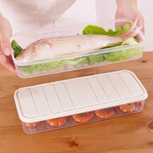 Яйцо рыбы коробка для хранения продуктов контейнер держать яйца свежий органайзер для холодильника кухня пельменей контейнеры для хранения