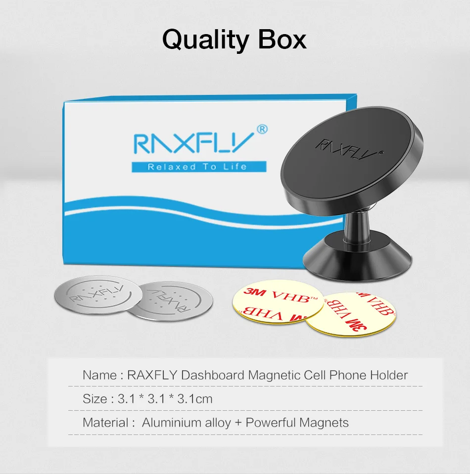 Магнитный автомобильный держатель RAXFLY, подставка для мобильного телефона, автомобильный держатель, магнитная подставка для телефона Xiaomi Redmi Note7, смартфон Soporte Movil Auto