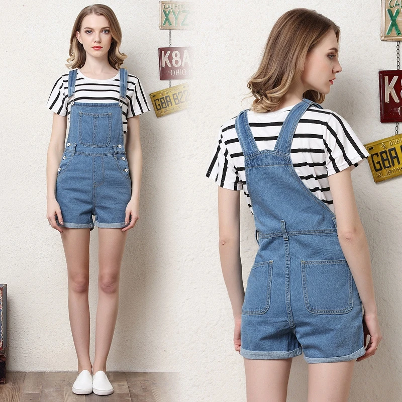 2019 Fashion Denim Overalls for Women summer jumpsuit Denim Rompers plus size Playsuit Salopette Straps Overalls short jumpsuit 2019 Fashion Denim Overalls for Women summer jumpsuit Denim Rompers plus size Playsuit Salopette Straps Overalls short jumpsuit
