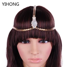 Европа и Соединенные Штаты продают Cleopatra серпантин лоб головной убор ювелирные изделия