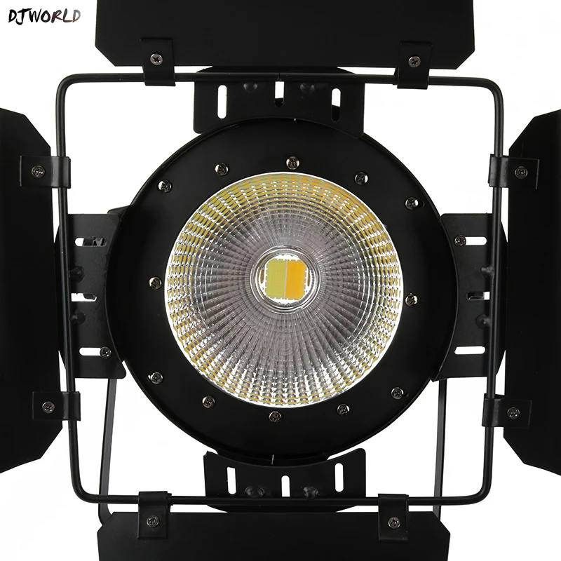  LED 200W COB LED Par Aluminum Alloy With Barn Doors Cool Or Warm White 2IN1 Lighting Lamp DMX For S - 32877067586