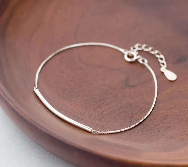 

Jisensp New Arrival Femme Curved Bar Bracelets for Women Adjustable Bangles Jewelry Simple Bend Bar Bracelets Nice Party Gifts