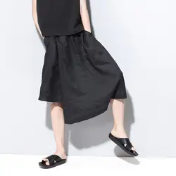 Pantalon Femme винтажные Ретро Boho Harajuku broek vrouwen хлопок белье эластичный пояс шаровары широкие брюки повседневные брюки женские брюки