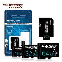 Лучшие продажи Microsd 32 Гб 64 Гб карта памяти micro sd карта 128 ГБ cartao de memoria 8 ГБ 16 ГБ 32 ГБ Флешка TF карта sd-карта+ адаптер