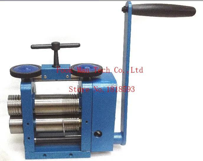 

BLUE Rolling Mill ( 4 ROLLERS ) ,Combination Rolling Mill, hand operated Rolling Mill,jewelry making equipment