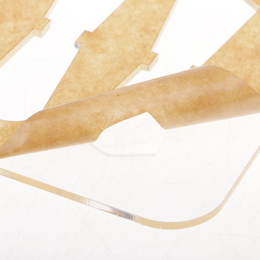 DIY Leather Craft Acrylic Pattern Stencil Template for Zipper Pulls Sliders