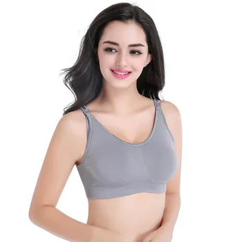 

Pregnant Women Nursing Bra Seamless Fitness Bras Solid Up Bust Bralette Women Top Female Underwear z1