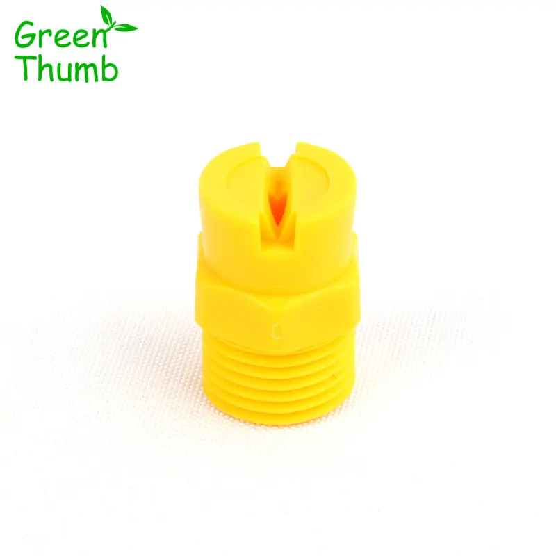 

5pcs Fan-Type Nozzle 1/8"1/4"3/8"1/2" Plastic Sprinkler for Chemical Etching Machine Industrial Cleaning Washing Dust Removal