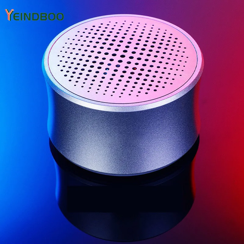 

R9S Small Steel Gun Portable Bluetooth Speaker TF Card HD Noise Reduction With Microphone Music Player Wireless Speaker