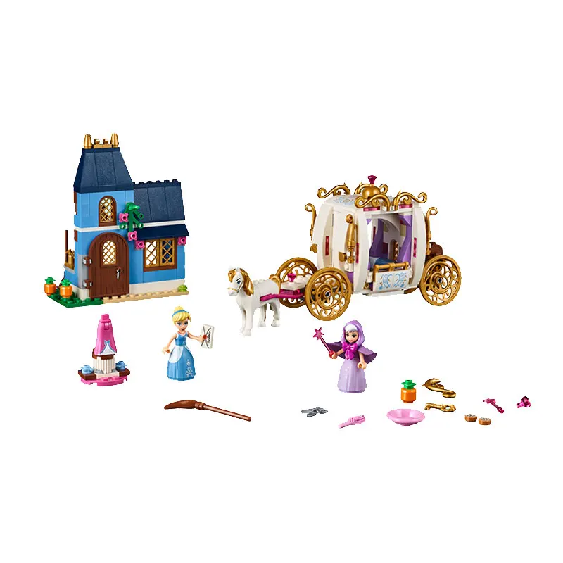 Lepin-25009-392Pcs-Princess-Friends-Cinderella-s-Enchanted-Evening-Model-Building-Blocks-Children-Toys-Compatible-With
