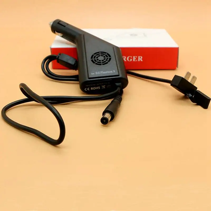 Sunnylife 2 in 1 Car Charger Battery Remote Control Charger For DJI Phantom 3 Professional Advance