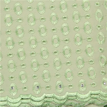 

Nigeria Style Cotton Polish Lace Pure Color Lace Polish Fabric African Swiss Voile Lace High Quality For Men and Women Cloth 30
