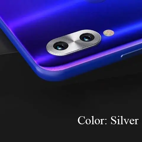 Металлическая защитная крышка для камеры для Xiao mi Red mi Note 7 pro защита mi x 3 Alu mi nium материал лучше, чем стекло для экрана - Цвет: Silver
