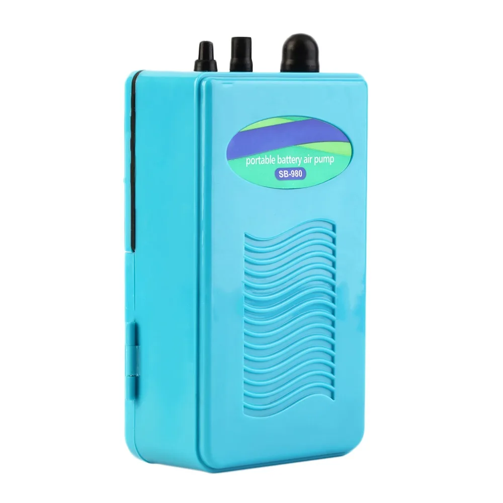 Aquarium Battery Backup Operated Fish Tank Air Pump Aerator Oxygenin