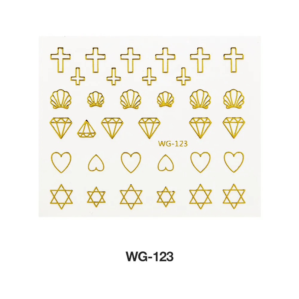 

Golden 3D Butterfly Nail Stickers Water Transfer Decal Design DIY Tips Manicure Nail Art Decals Paper Nails Art Decorations