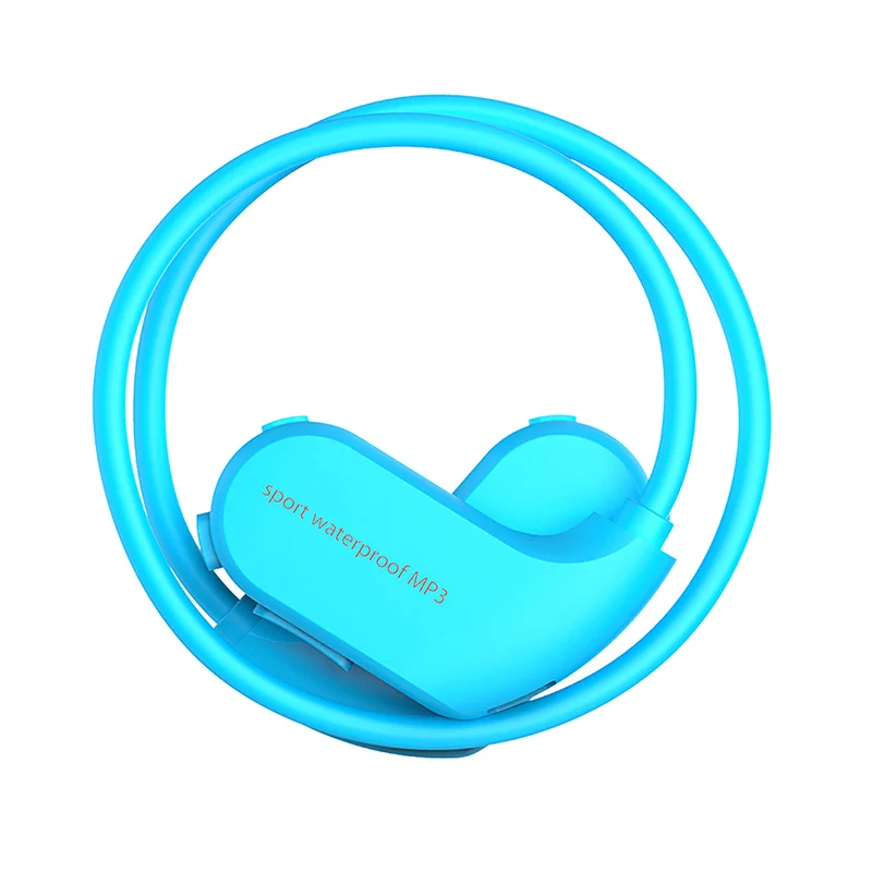 ذاكرة 4 GB/8 GB اللاسلكية رئيس محمولة السباحة mp3 الغوص للماء الرياضة MP3 لاعب جديد رئيس- شنت الرياضة للماء MP3