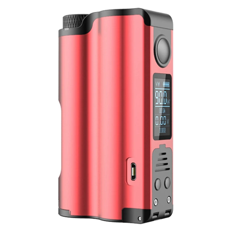 DOVPO TOPSIDE SQUONK 90 Вт коробка мод бокс мод для электронных сигарет вейп с верхним заполнением поддержка обновления прошивки - Цвет: Red