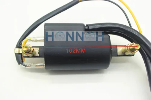 12 v Катушка зажигания Точки Двойной свинцовый 2 провода для Honda GL 1000 CB 200 400 500 для Suzuki GS 500 550 750 для Kawasaki Z 400 500 650