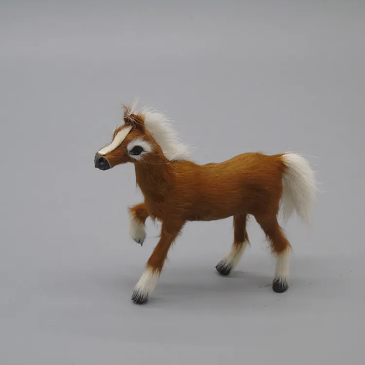 

Simulation horse toy doll doll simulation model furnishing articles children's cognitive physical teaching aid simulation pony