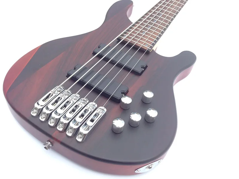 Through neck active 6 string bass guitar performance bass guitarin Guitar from Sports