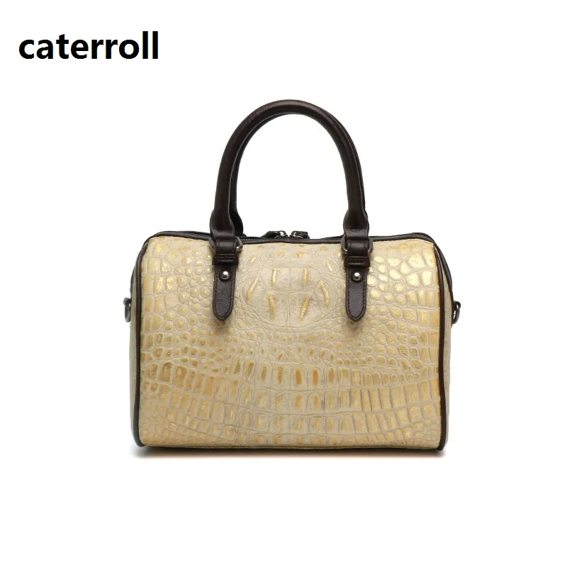 

genuine leather bags for women 2018 alligator pattern luxury handbags women bags designer brand real leather handbag