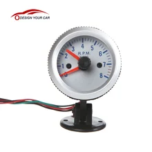 KKmoon тахометр с держателем чашки для авто автомобиля " 52 мм 0~ 8000 об/мин синий свет