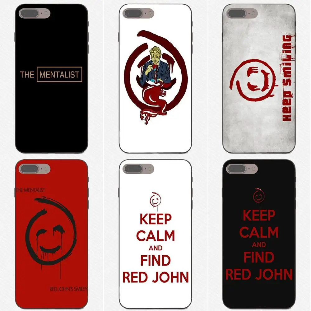 

For Huawei Honor 5A 6A 6C 7A 7C 7X 8A 8C 8X 9 10 P8 P9 P10 P20 P30 Mini Lite Plus Painted Phone Case The Mentalist Red John