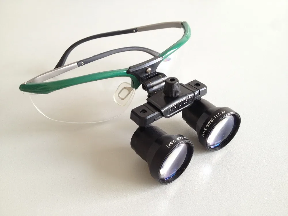 TAO's Adjustable Magnification Surgical Dental Loupes Adjustable