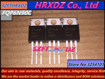 

SZFTHRXDZ 100% new original 20PCS FQP6N90C 6A 900V TO-220 FQPF6N90C 6A 900V TO-220F