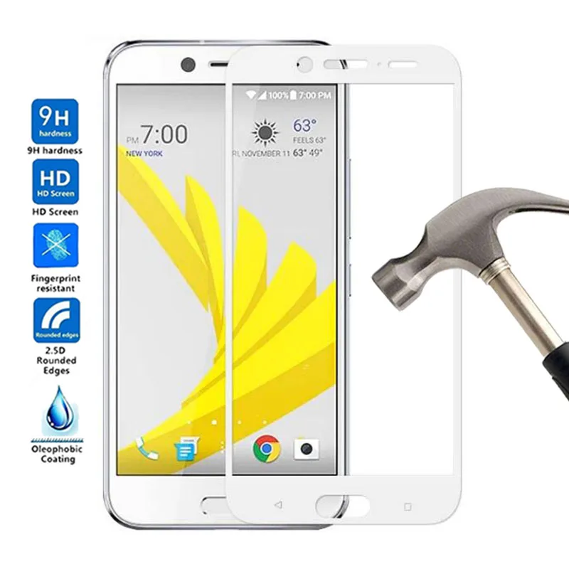 

9H Full Cover Tempered Glass For HTC 10 evo Screen Protector Front Phone Film For HTC 10 evo 10evo For HTC Bolt Glass Film