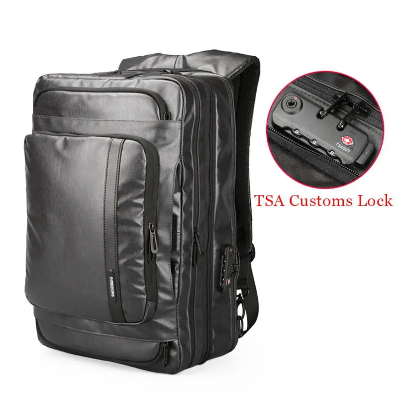 

NEW Large Capacity Male Backpacks with TSA Lock Waterproof Travel Bags for Men 15 inch Laptop Backpack Multipocket Shoulder Bags