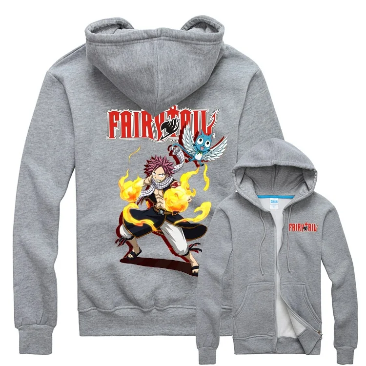 New Anime Fairy Tail Clothing Guild Mark Hooded Sweatshirt Cosplay Hoodie-in Hoodies 