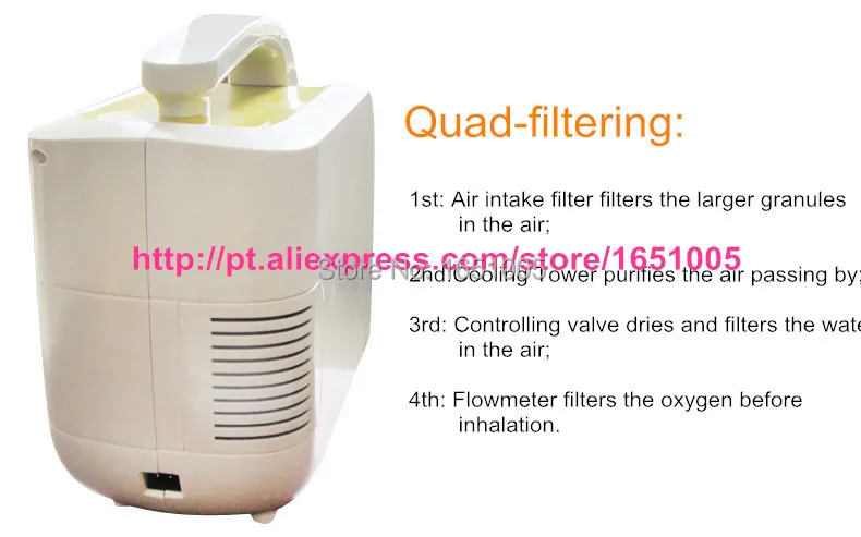  Multi-functional Cosmetic Oxygen Concentrator With Home and Beauty Use Household Skin Spa O2 Genera