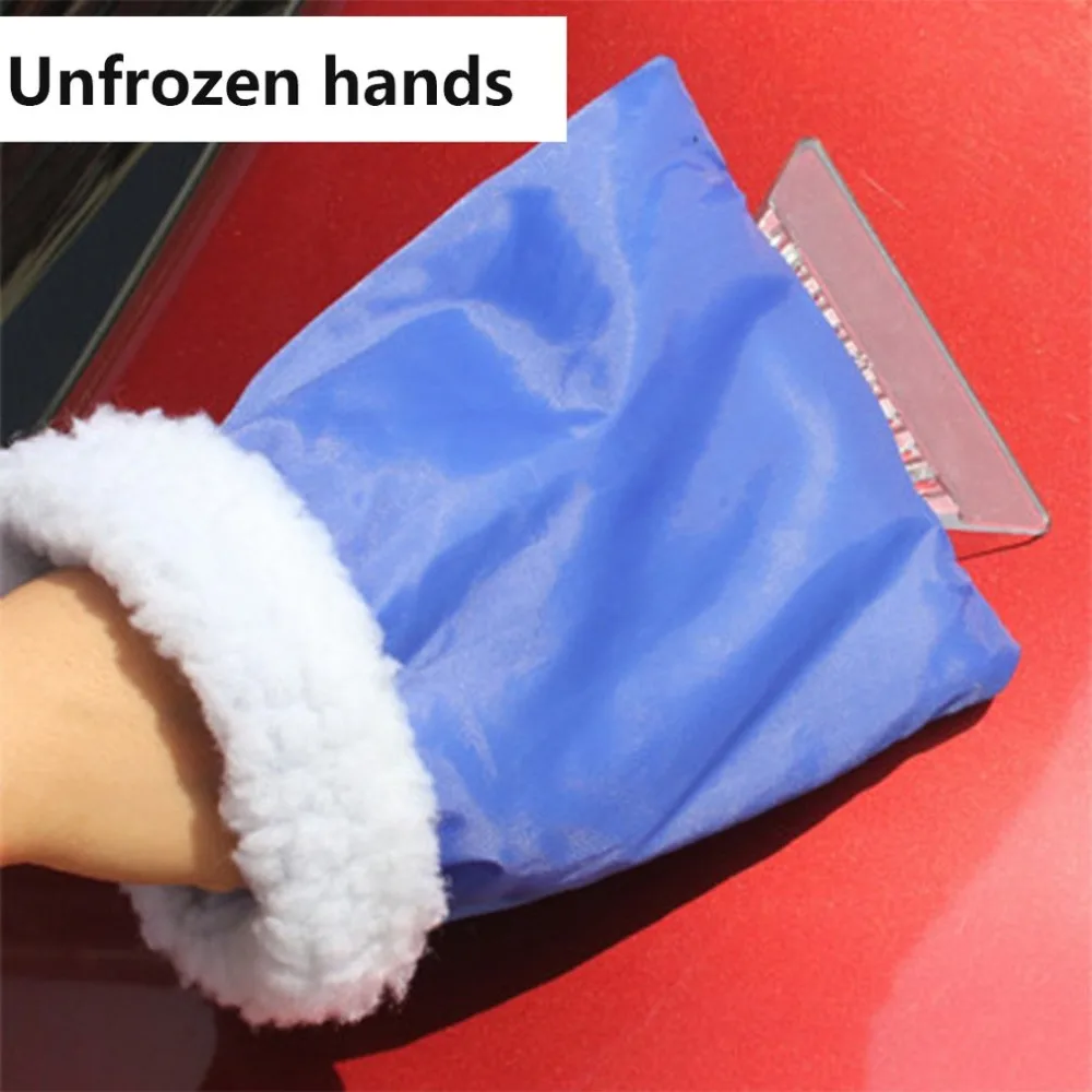 

2019 Useful Car Snow Scraper Removal Glove Handheld Car Cleaning Snow Shovel Clean Tool Ice Scraper for Auto Window Car-styling