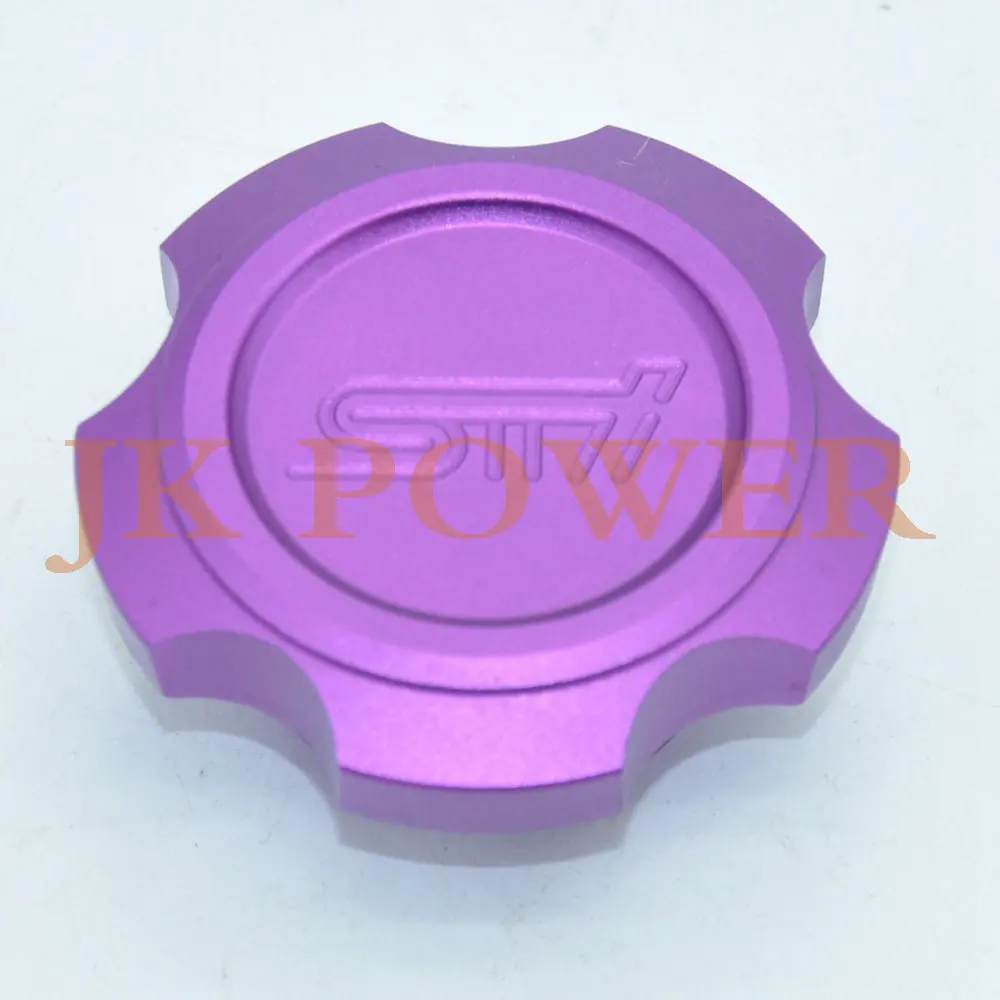 JK STI алюминиевая крышка для моторного масла, крышка масляного бака, Крышка Масляного наполнителя, Нео хром для SB XV - Цвет: Фиолетовый