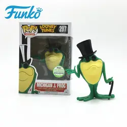 Funko поп анимация: Looney Tunes Мичиган J. лягушка 2017 Весна Конвенции игрушка Поющая лягушка рука фигурку модель игрушки для поклонников