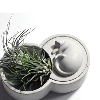 

The 8 party cement Jane cat box jewelry box Fashion Square DECOR GIFT Home Furnishing cement product custom silicone mold