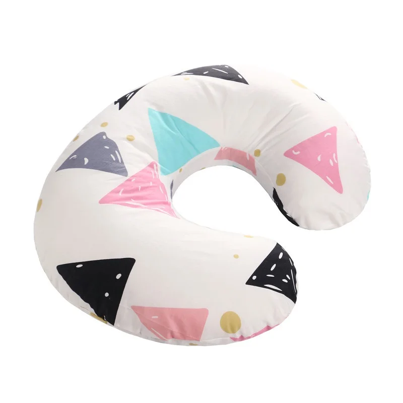 

Cartoon Cotton Infant Nursing Pillow U-shaped Breastfeeding Pillow Maternity Headrest Cushion Baby Feeding Pillow Removable