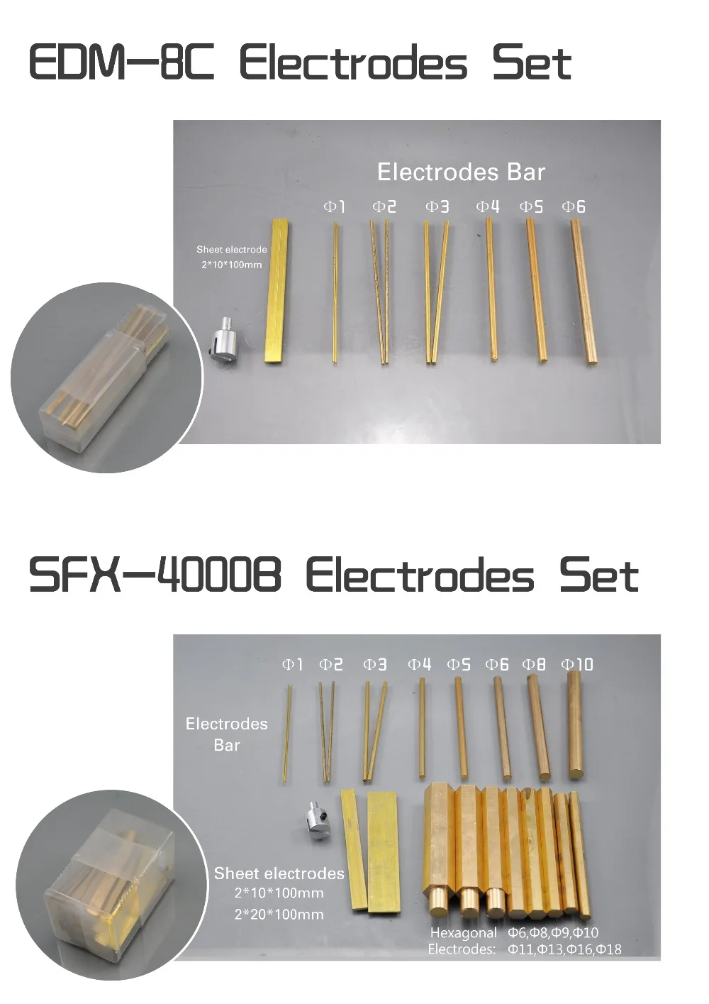 Electrodes Sets