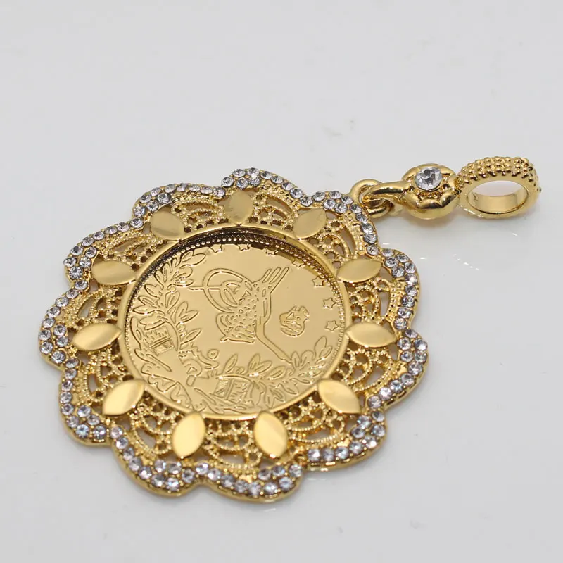 Ислам Мусульманские турецкие монеты арабские МОНЕТЫ кулон ожерелье принимаем дропшиппинг