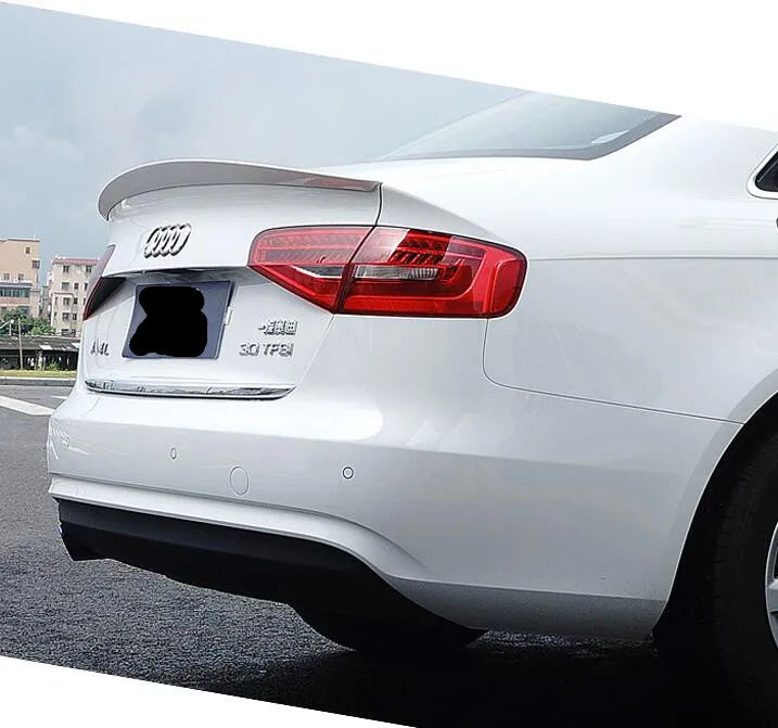 JIOYNG PAINT CAR REAR WING TRUNK LIP SPOILER FOR AUDI A4 S4 A4L B8 B9
